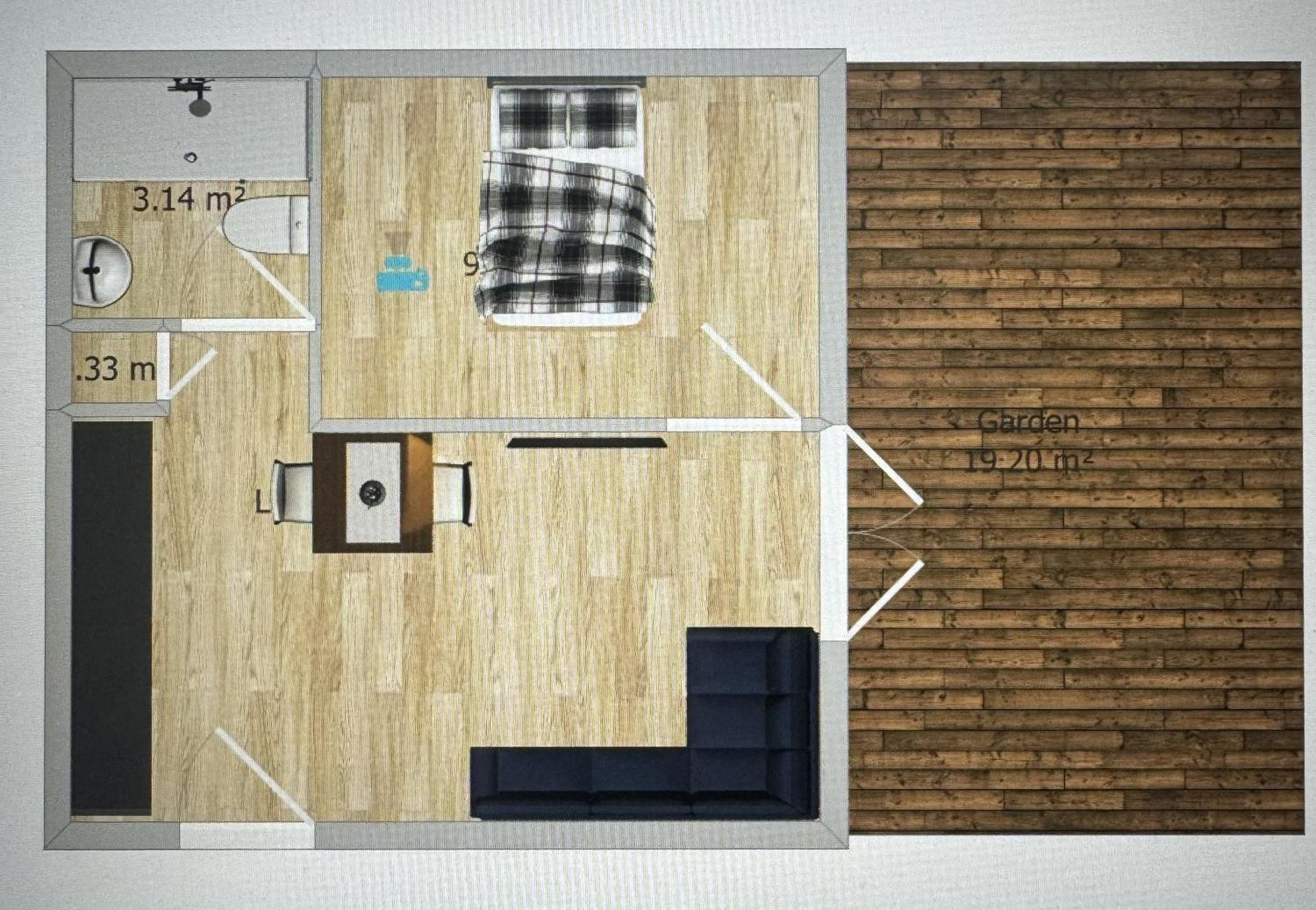 Home-From-Home - Self Catering Garden Apartment, Waterlooville Bagian luar foto